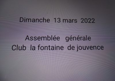 Repas AG Mars 2022